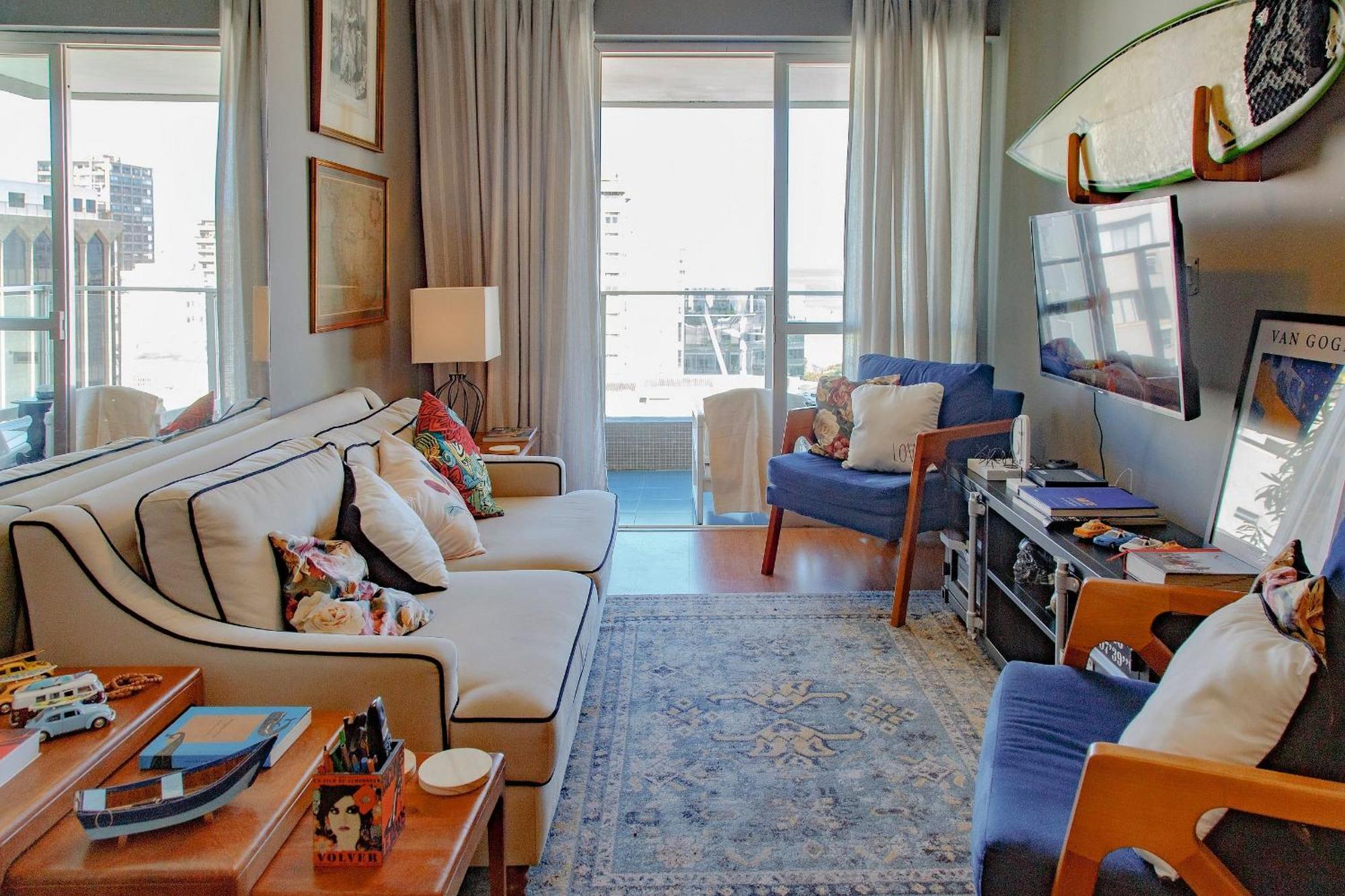 Jumpinbed - Leblon Flat Service - Sala E Quarto Com Varanda E Vista Do Mar. Rio de Janeiro Kültér fotó